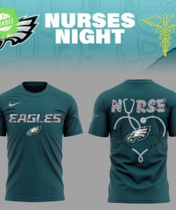 Philadelphia Eagles Nurses Appreciation 2025 T-Shirt