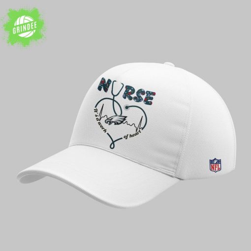 Philadelphia Eagles Nurses Appreciation 2025 White T-Shirt