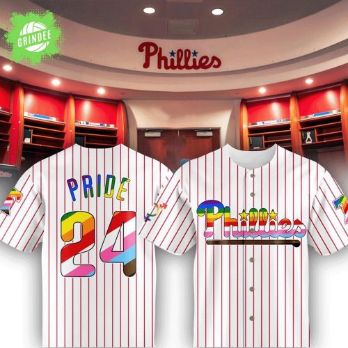 Philadelphia Phillies Custom 3D Fan Pride Baseball Jersey