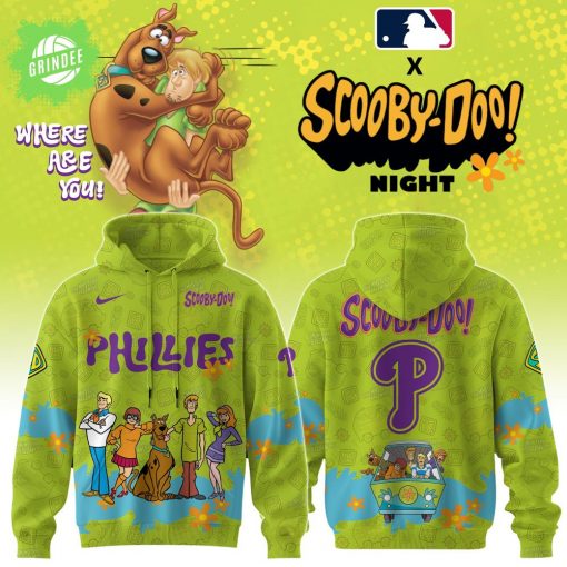 Philadelphia Phillies MLB x Scooby Doo Hoodie Editions Limited – Mystery Gang Sports Apparel