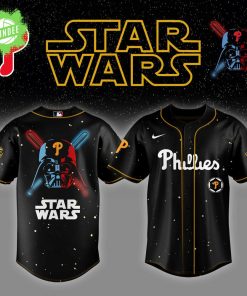 Philadelphia Phillies MLB x Star Wars Jersey Editions Limited 2025 – Sci-Fi MLB Baseball Jersey