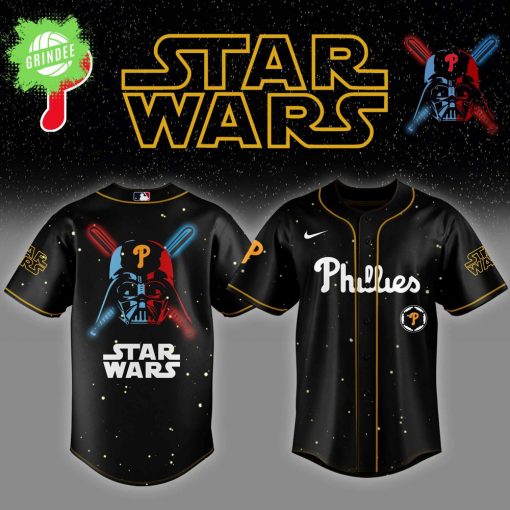 Philadelphia Phillies MLB x Star Wars Jersey Editions Limited 2025 – Sci-Fi MLB Baseball Jersey