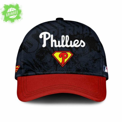 Philadelphia Phillies MLB x Superman Baseball Jersey Editions Limited 2025 – DC Superhero x MLB Mashup