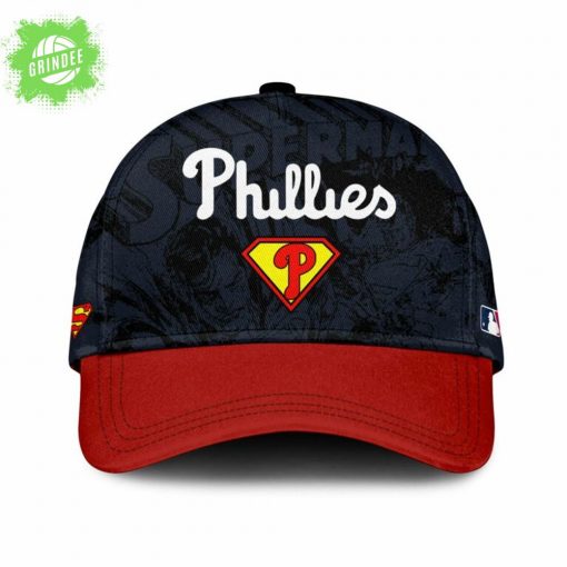 Philadelphia Phillies MLB x Superman Baseball Jersey Editions Limited 2025 – DC Superhero x MLB Mashup