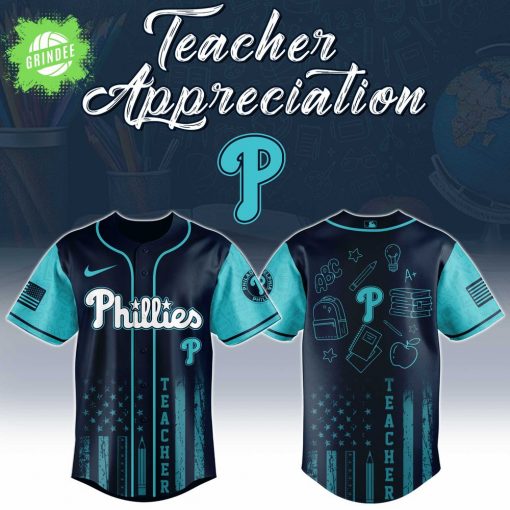 Philadelphia Phillies MLB x Teacher Appreciation Day Jersey Editions Limited 2025