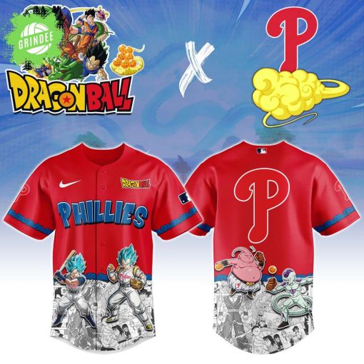 Philadelphia Phillies x Dragon Ball Baseball Jersey Special Edition