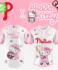 Philadelphia Phillies x Hello Kitty Night 2025 Baseball Jersey Limited Edition