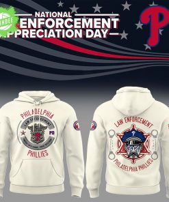 Philadelphia Phillies x Law Enforcement Appreciation Day 2025 Hoodie