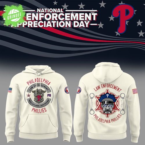 Philadelphia Phillies x Law Enforcement Appreciation Day 2025 Hoodie