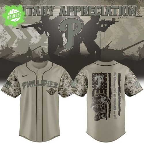 Philadelphia Phillies x Military 2025 Baseball Jersey