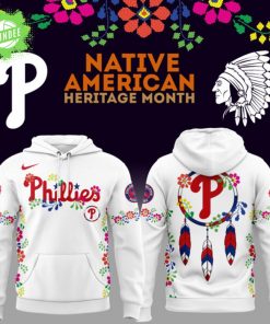 Philadelphia Phillies x Native American Heritage 2025 Hoodie – Tribal Edition