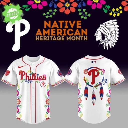 Philadelphia Phillies x Native American Heritage Night 2025 Baseball Jersey