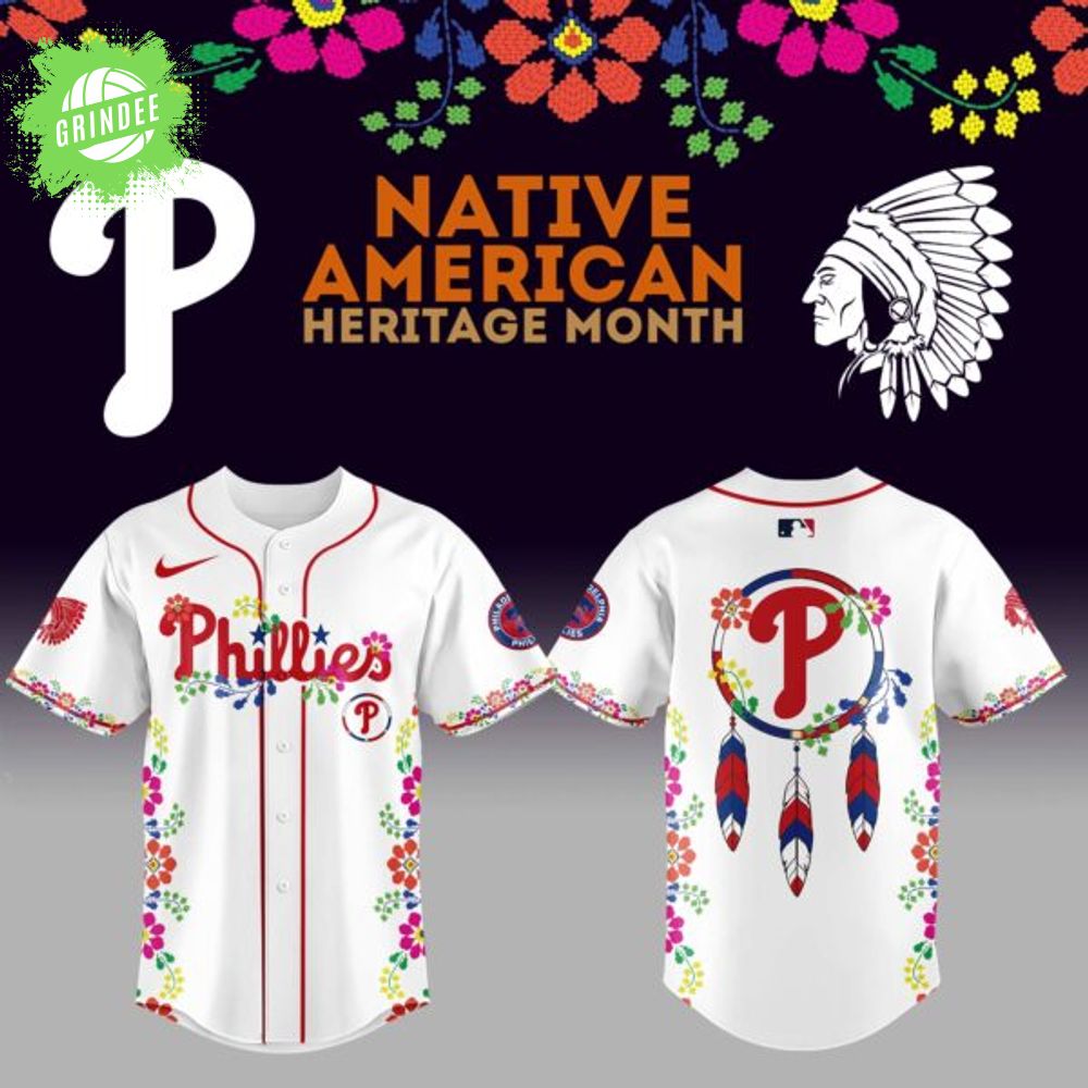 Philadelphia Phillies x Native American Heritage Night 2025 Baseball Jersey Philadelphia Phillies x Native American Heritage Night 2025 Baseball Jersey