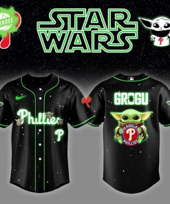 Philadelphia Phillies x Star Wars Grogu Night Jersey – Baby Yoda Game Day Apparel