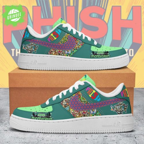 Phish Air Low-Top AF1 Sneakers Jam Band Fan Shoes