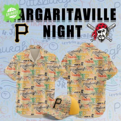 Pittsburgh Pirates Margaritaville Night 2025 Hawaiian Shirt