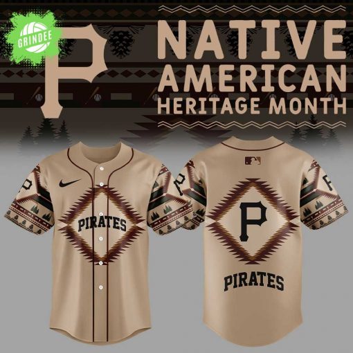 Pittsburgh Pirates Native American Heritage Baseball Jersey