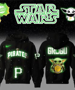 Pittsburgh Pirates x Star Wars Baby Yoda Hoodie – MLB Galactic Game Night Edition