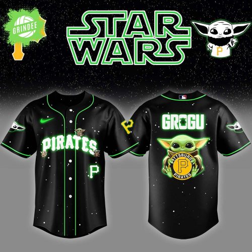Pittsburgh Pirates x Star Wars Grogu Night Jersey – Baby Yoda Baseball Night Edition