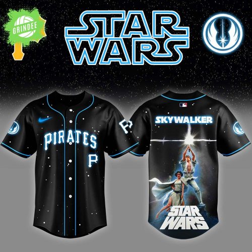 Pittsburgh Pirates x Star Wars Luke Skywalker Night Jersey – Jedi Game Edition