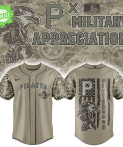 Pittsburgh Pirates x U.S Veteran Military Tribute 2025 Baseball Jersey