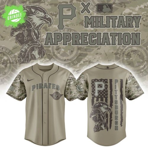 Pittsburgh Pirates x U.S Veteran Military Tribute 2025 Baseball Jersey