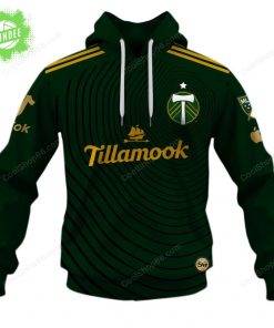 Portland Timbers (MLS) Home Jersey Style Hoodie