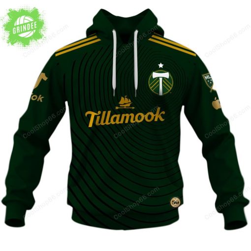 Portland Timbers (MLS) Home Jersey Style Hoodie