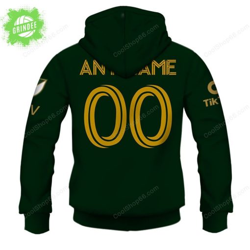 Portland Timbers (MLS) Home Jersey Style Hoodie