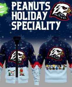 Portland Winterhawks Peanuts & Snoopy Navy Nike Jacket