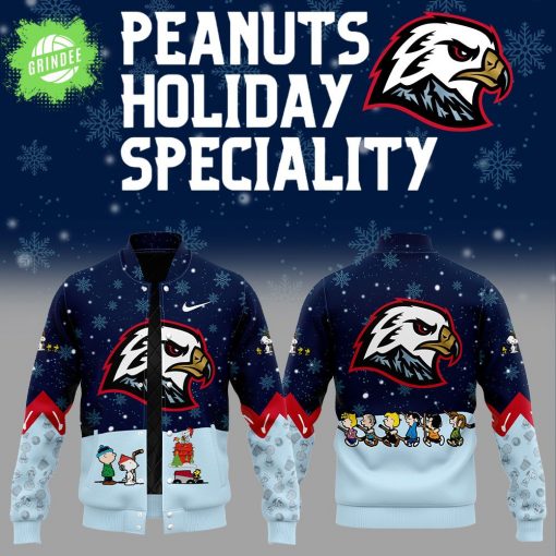 Portland Winterhawks Peanuts & Snoopy Navy Nike Jacket