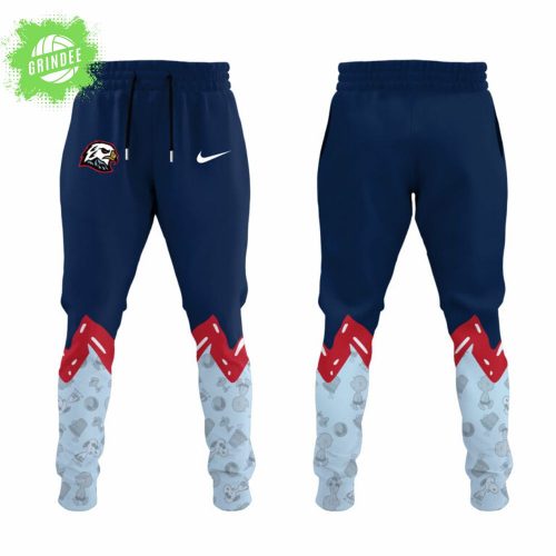Portland Winterhawks Peanuts & Snoopy Navy Nike Sweatshirt