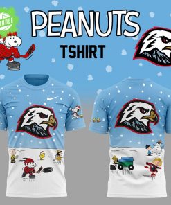 Portland Winterhawks Peanuts & Snoopy T-Shirt and Hoodie Set