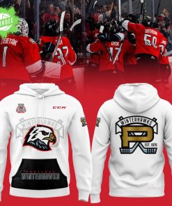 Portland Winterhawks WHL Playoffs 2025 White Hoodie