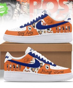 Post Malone Custom Air Force 1 Sneakers Stay Away Design