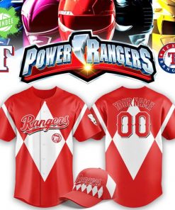 Power Rangers Night Custom Baseball Jersey 2025 Edition