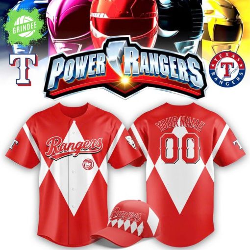 Power Rangers Night Custom Baseball Jersey 2025 Edition