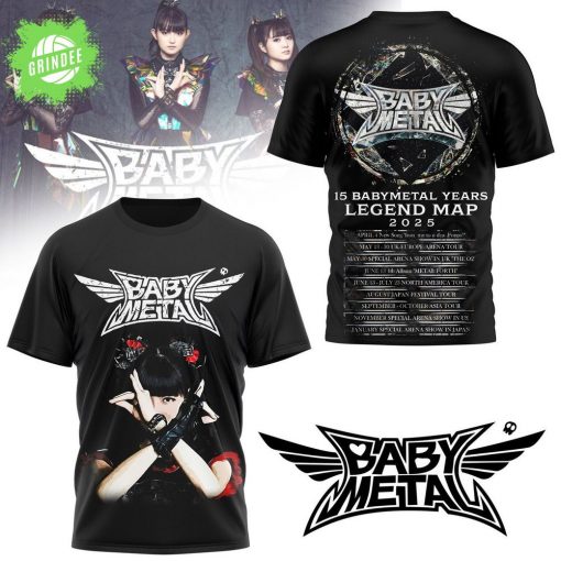 Premium Baby Metal 3D Shirt Japanese Metal Fan Design