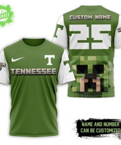 Premium Tennessee Volunteers x Minecraft 3D Shirt
