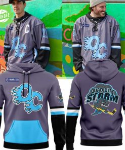 Quad City Storm Hockey Town QC Hoodie 2025 Limited Edition – NHL Fan Apparel