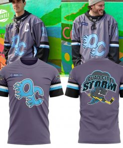 Quad City Storm Hockey Town QC T-Shirt 2025 Limited Edition – Exclusive Hockey Merch