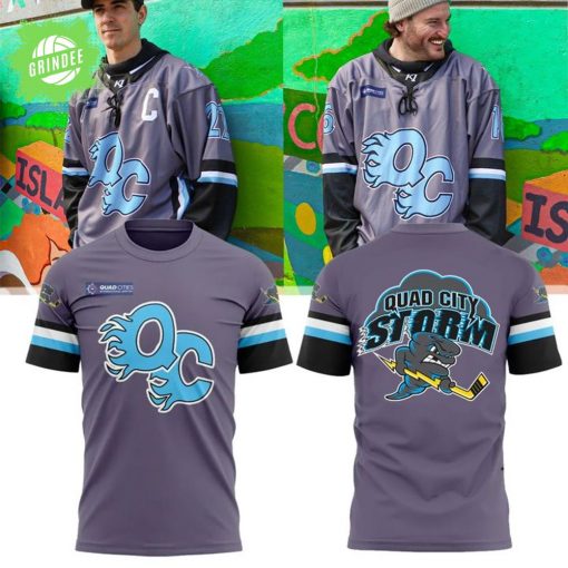 Quad City Storm Hockey Town QC T-Shirt 2025 Limited Edition – Exclusive Hockey Merch