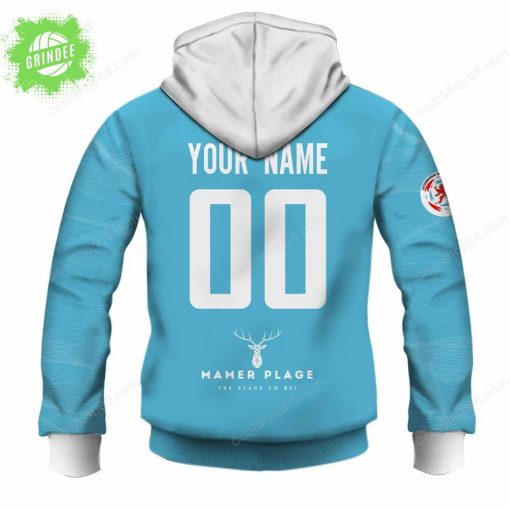 Racing FC Union Luxembourg Home Jersey Style Hoodie