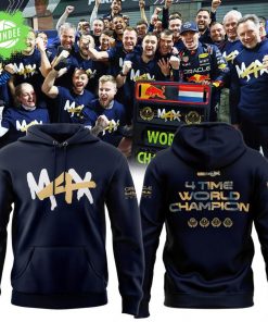 Red Bull Racing 2024 World Champion Max Verstappen Hoodie