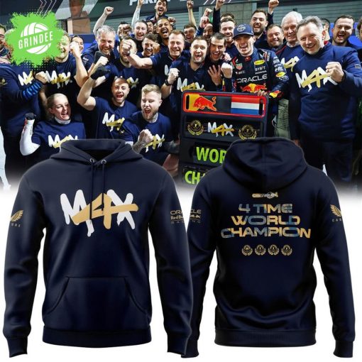 Red Bull Racing 2024 World Champion Max Verstappen Hoodie