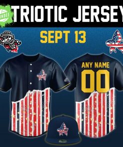Rocket City Trash Pandas x Patriotic Night 2025 Personalized Jersey