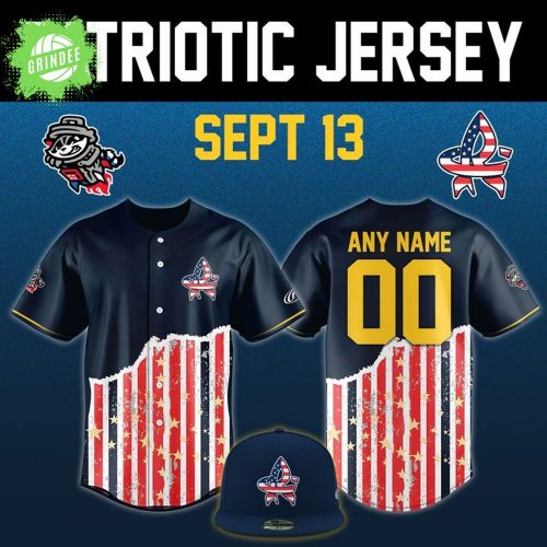 Rocket City Trash Pandas x Patriotic Night 2025 Personalized Jersey