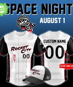 Rocket City Trash Pandas x Space Night 2025 Personalized Baseball Jersey
