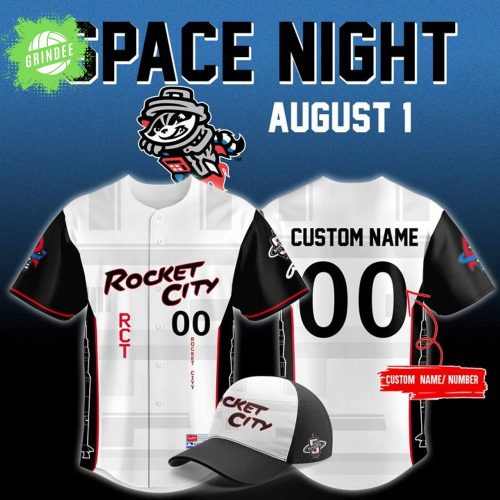 Rocket City Trash Pandas x Space Night 2025 Personalized Baseball Jersey