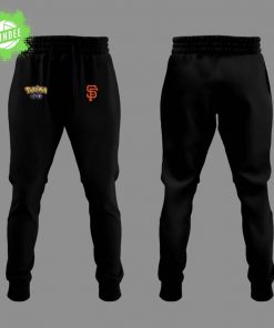 SF Giants x Pikachu Limited Edition Black Hoodie – Pokémon x MLB Crossover